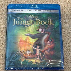 Disney's The Jungle Book Animated Movie Blu-Ray, DVD, Digital Code/Exclusive